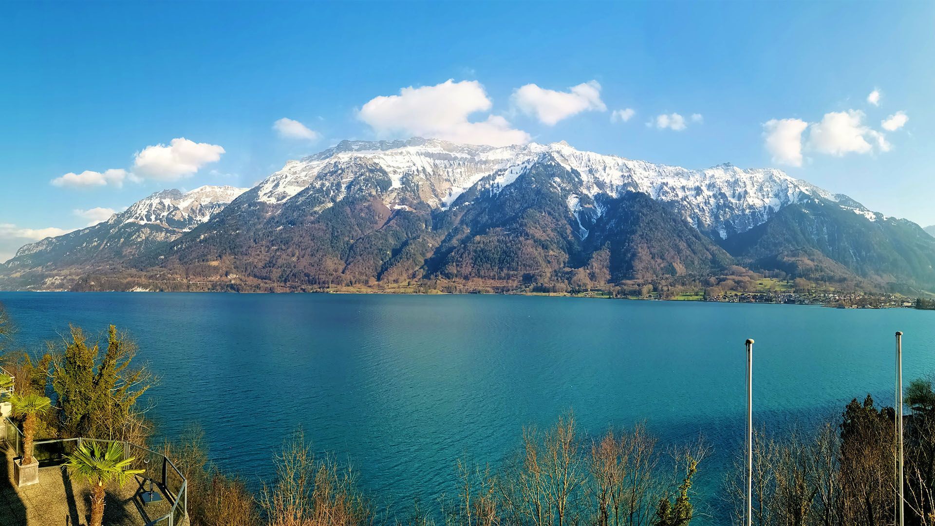 Double with balcony & lake view